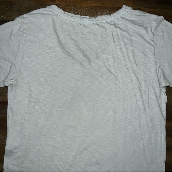 Michael Stars Levi Boyfriend supima cotton slub v neck tee shirt - Picture 9 of 15